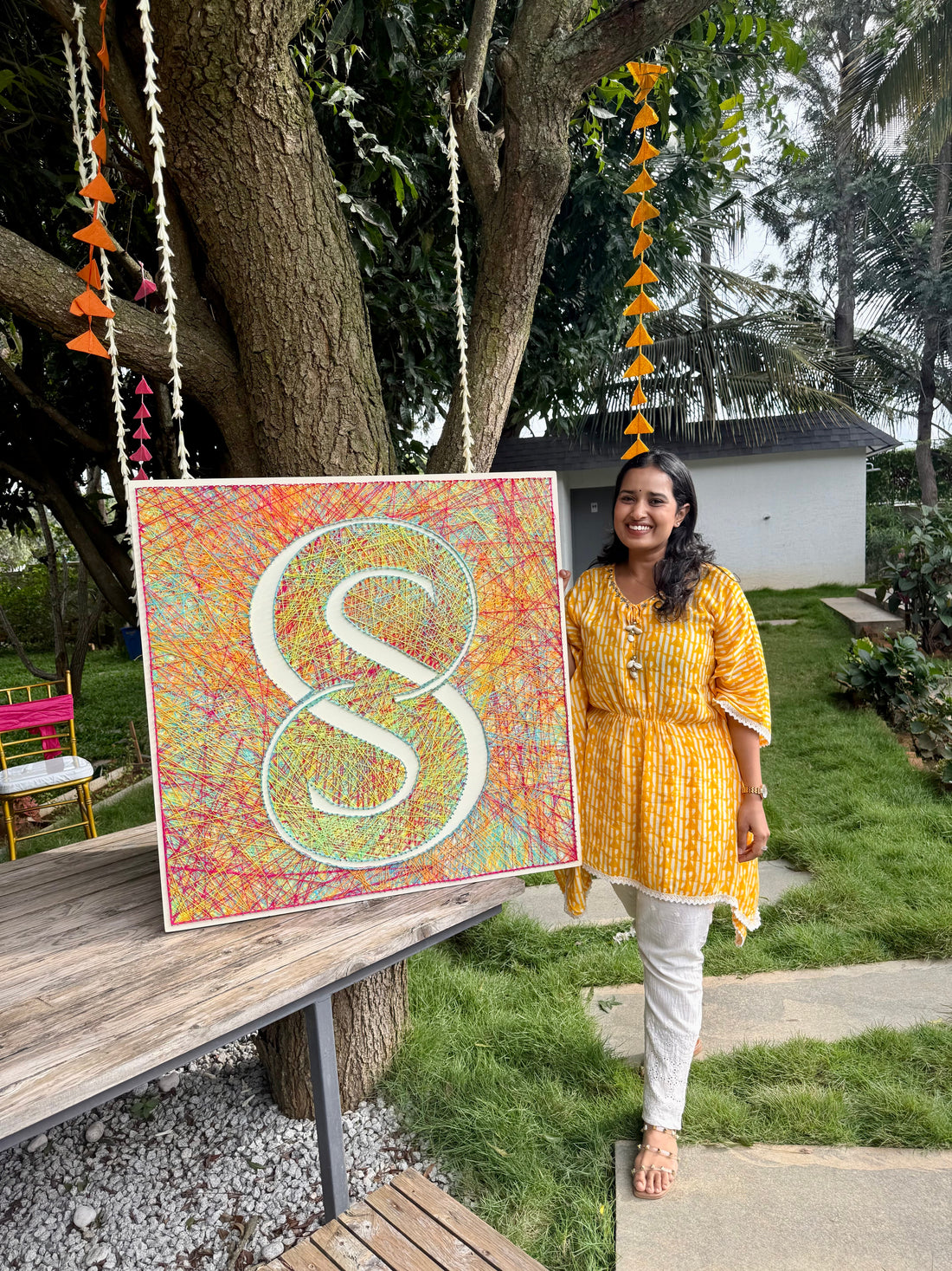 A Magical Wedding String Art Experience ✨
