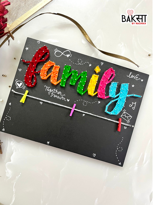 Family love String Art