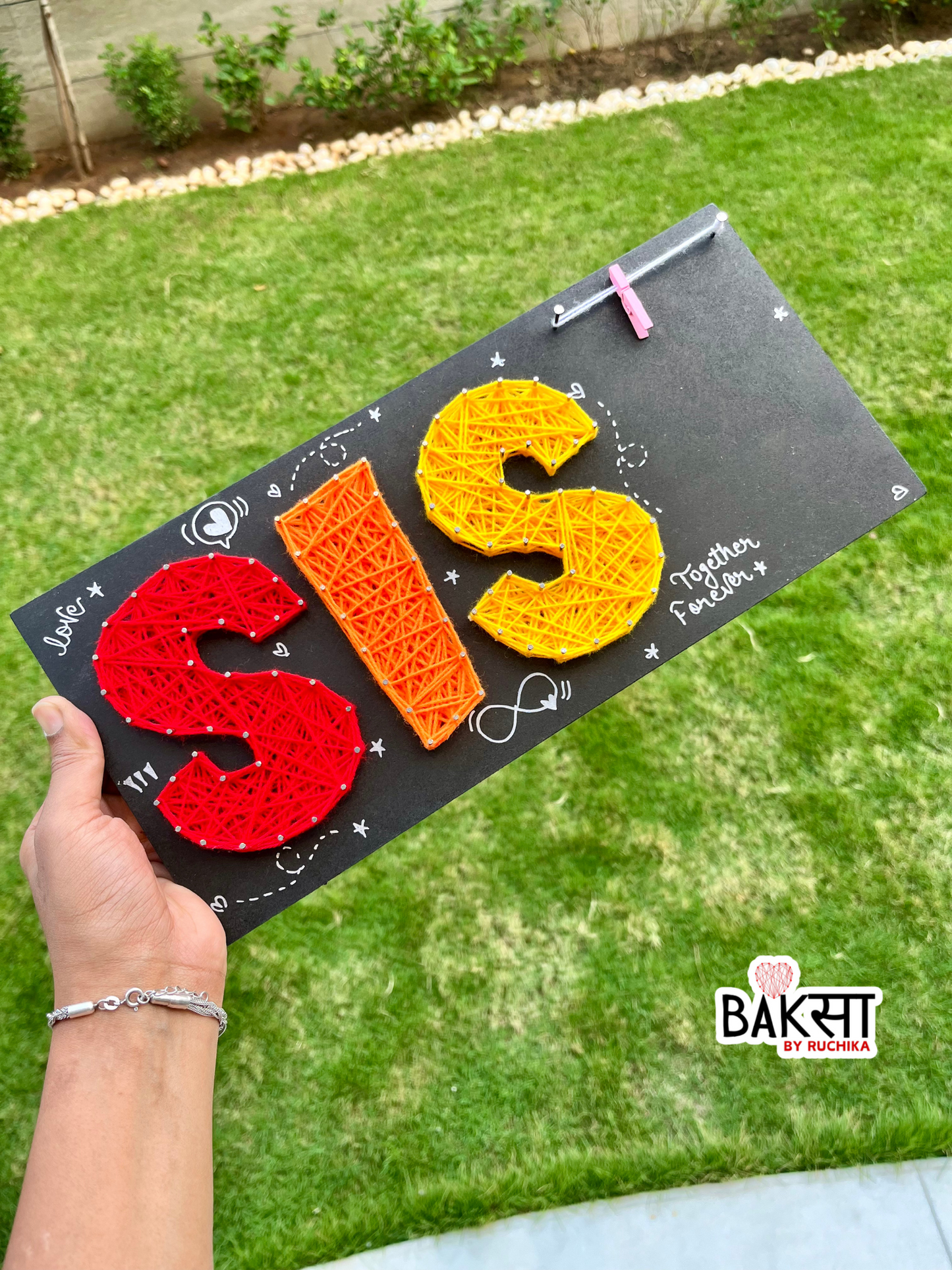 Bro/ Sis String Art