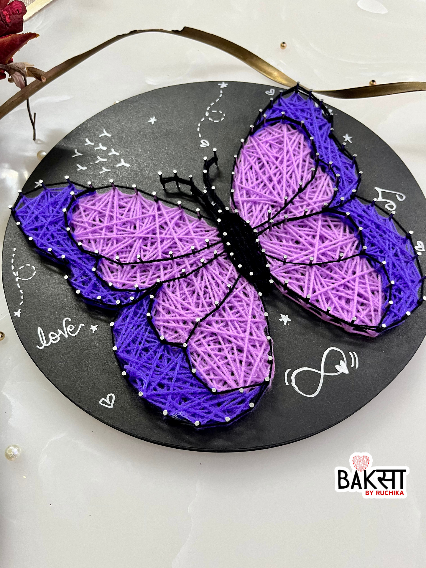 Butterfly String Art