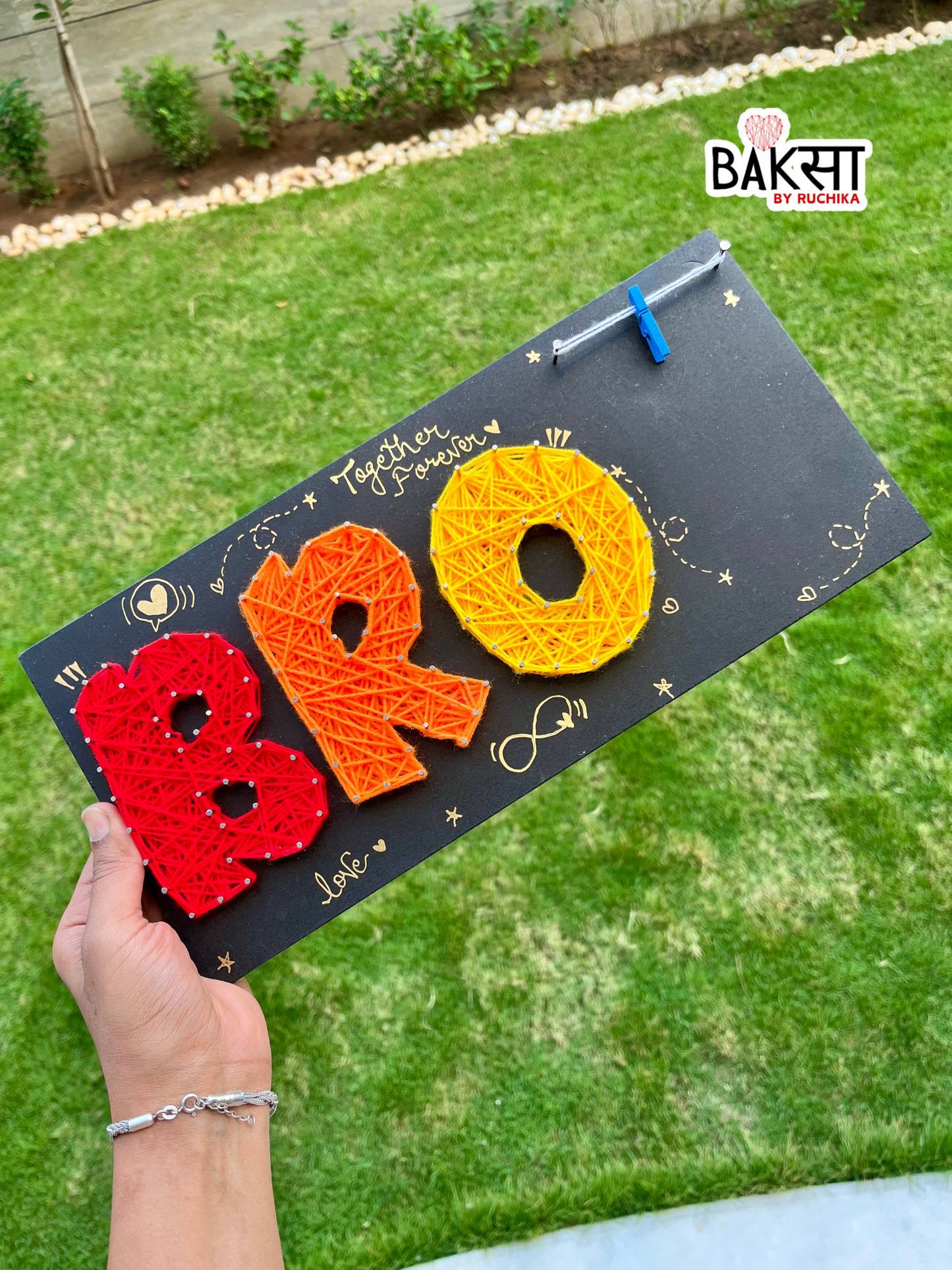 Bro/ Sis String Art