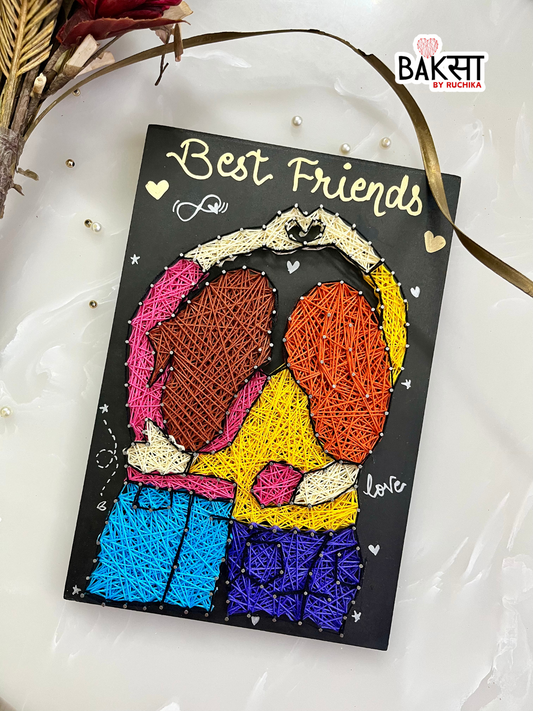 Besties Forever String Art