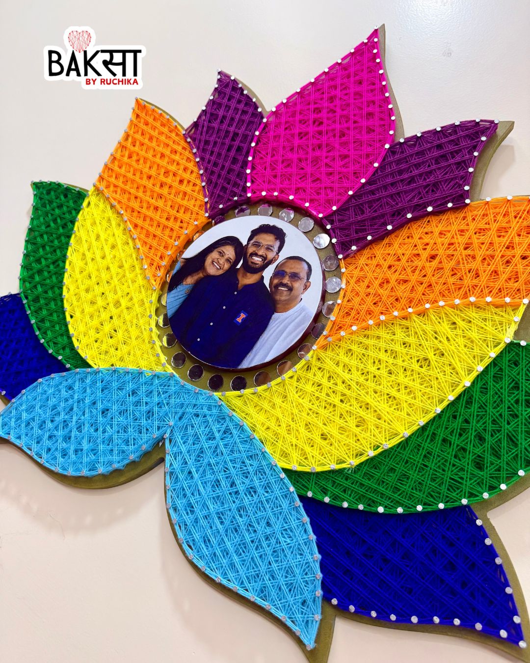 Lotus Memory String Art