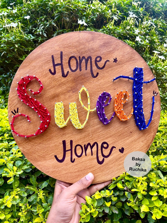 Home Sweet Home String Art