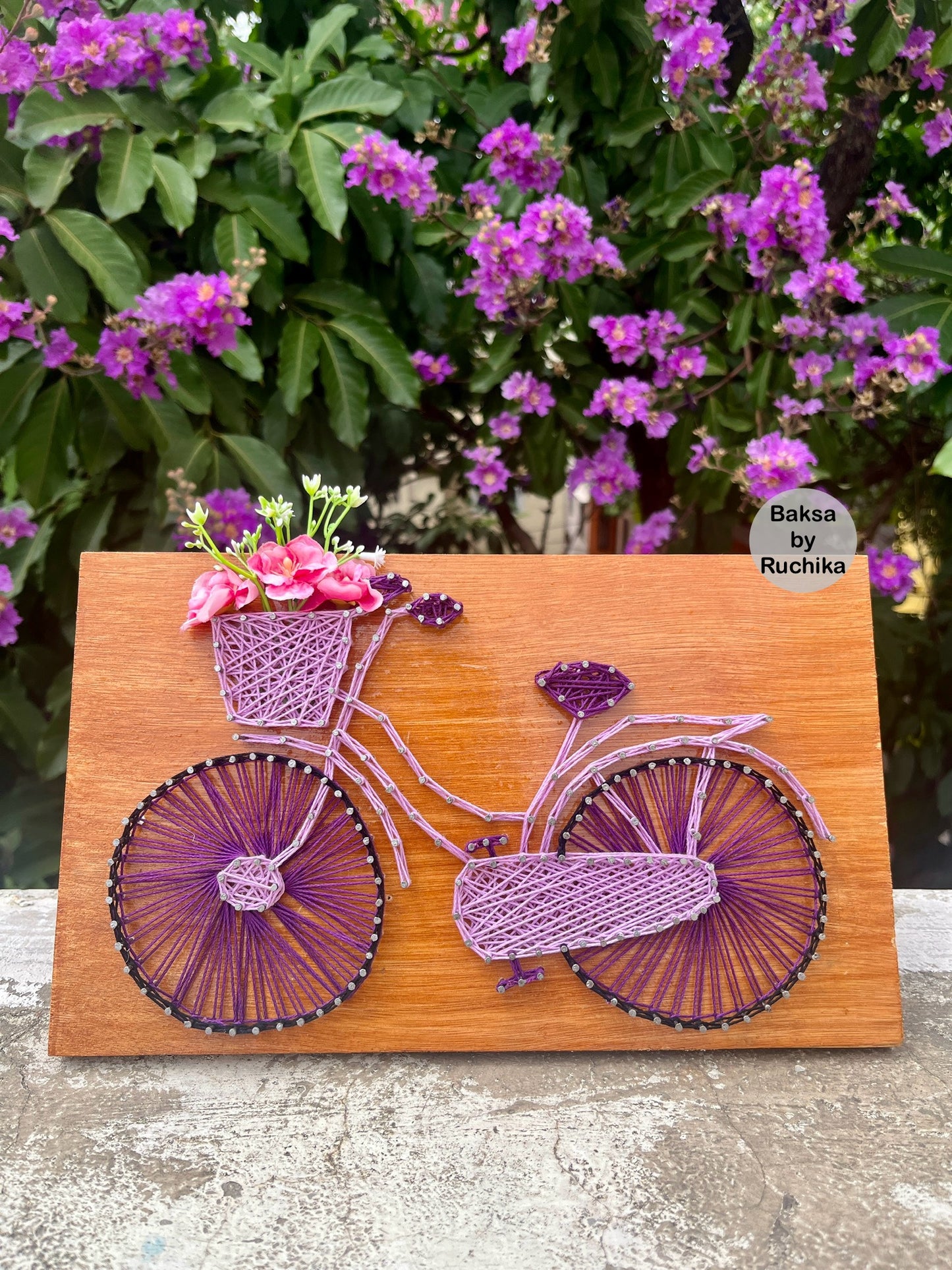 Bicycle String Art