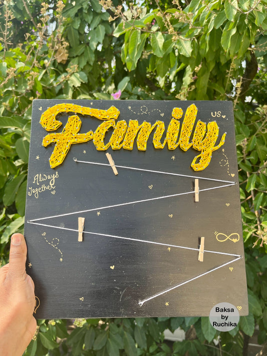 Family String Art