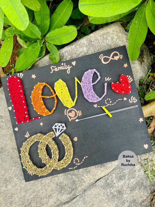 Engagement Special Love String Art