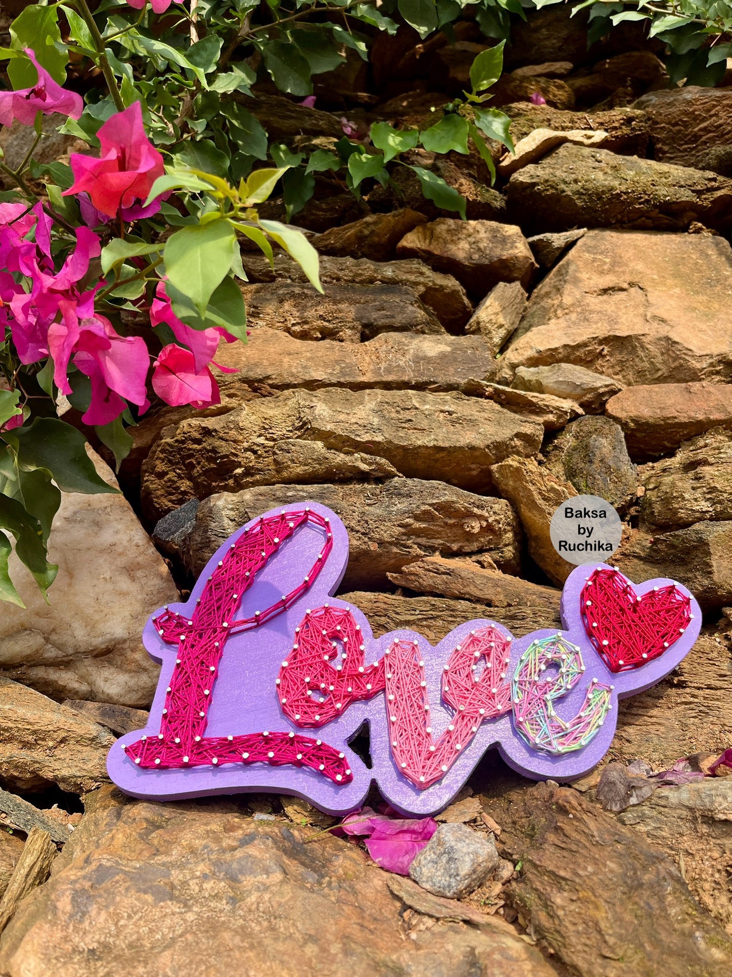 Shades of Love String Art