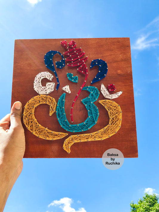 Mini Ganesha String Art