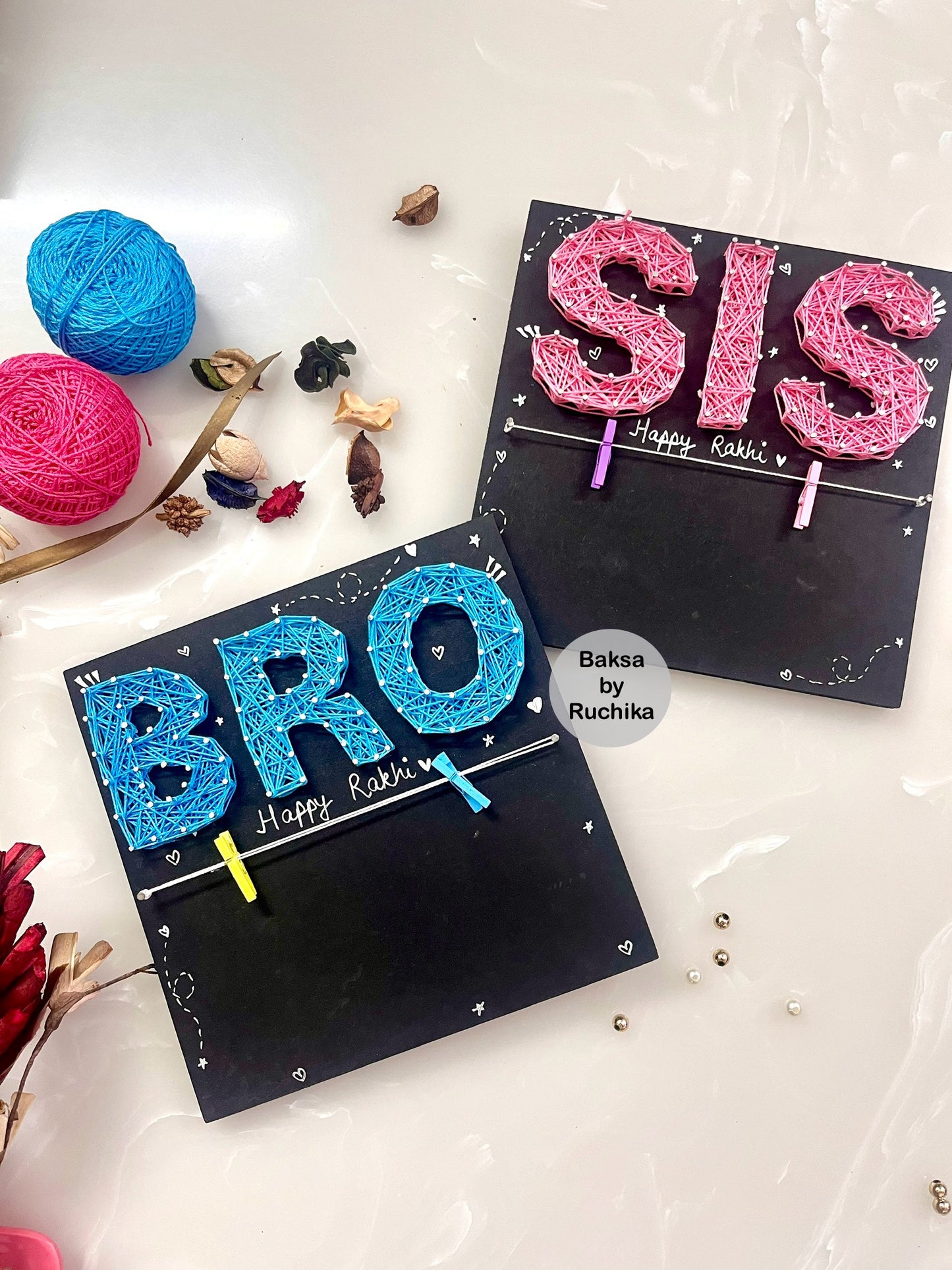 Best Bro/Sis String Art