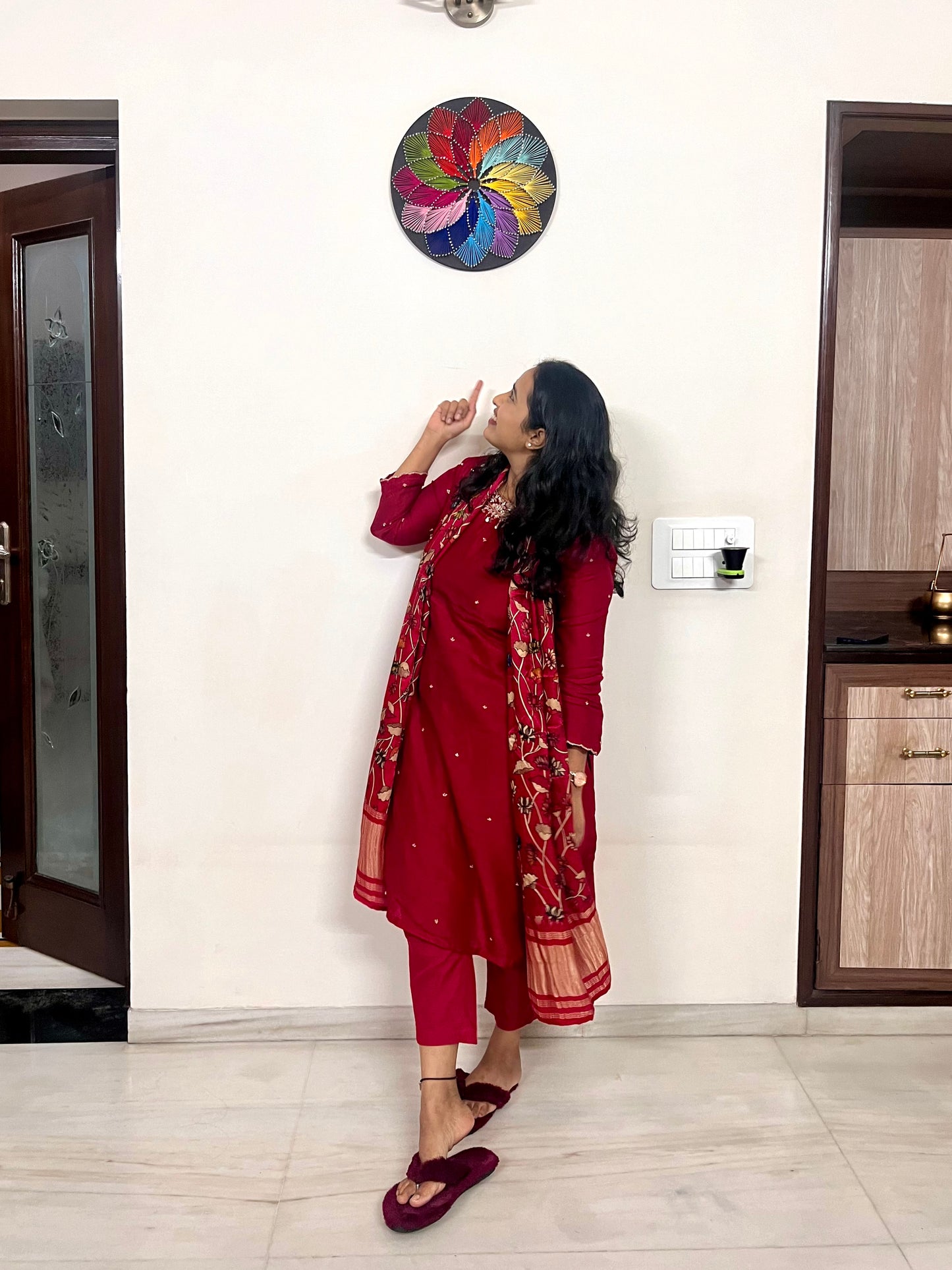 Diwali Rangoli String Art