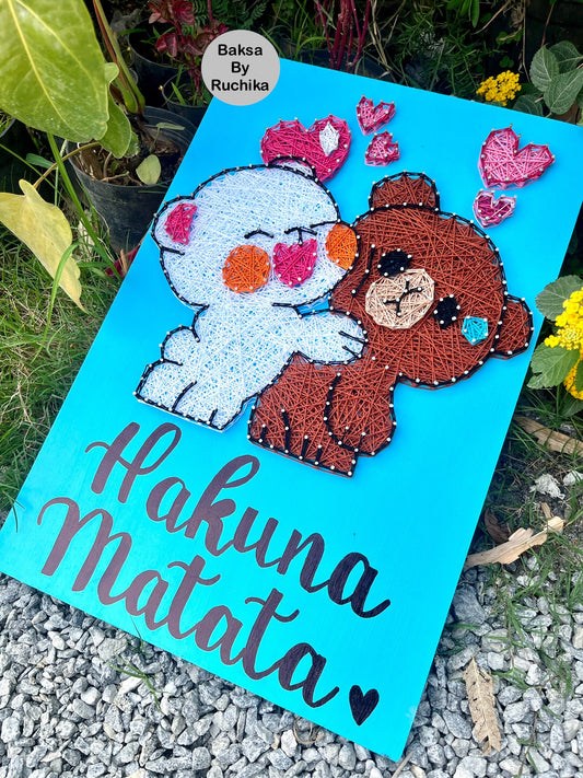 Hakuna Matata String Art