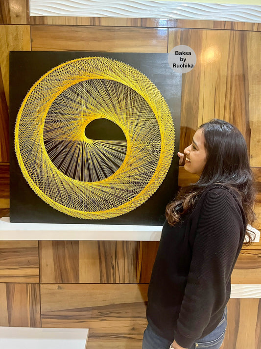 Geometric Pattern String Art