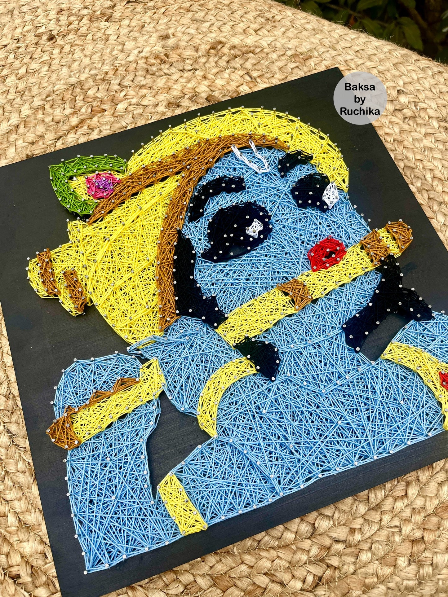 Krishna Ji String Art