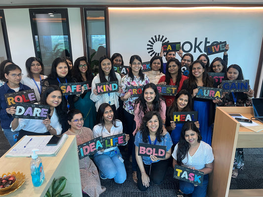 Corporate String Art Workshop at Okta