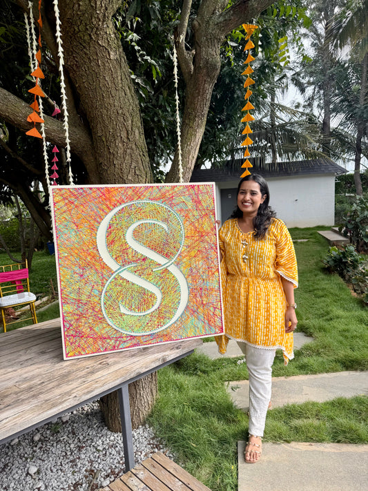 A Magical Wedding String Art Experience ✨