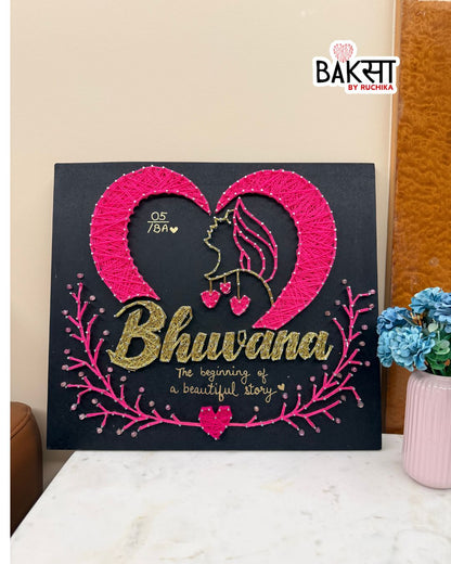 Pearl Romance String Art
