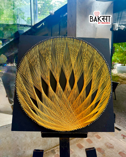 Geometric Wall String Art