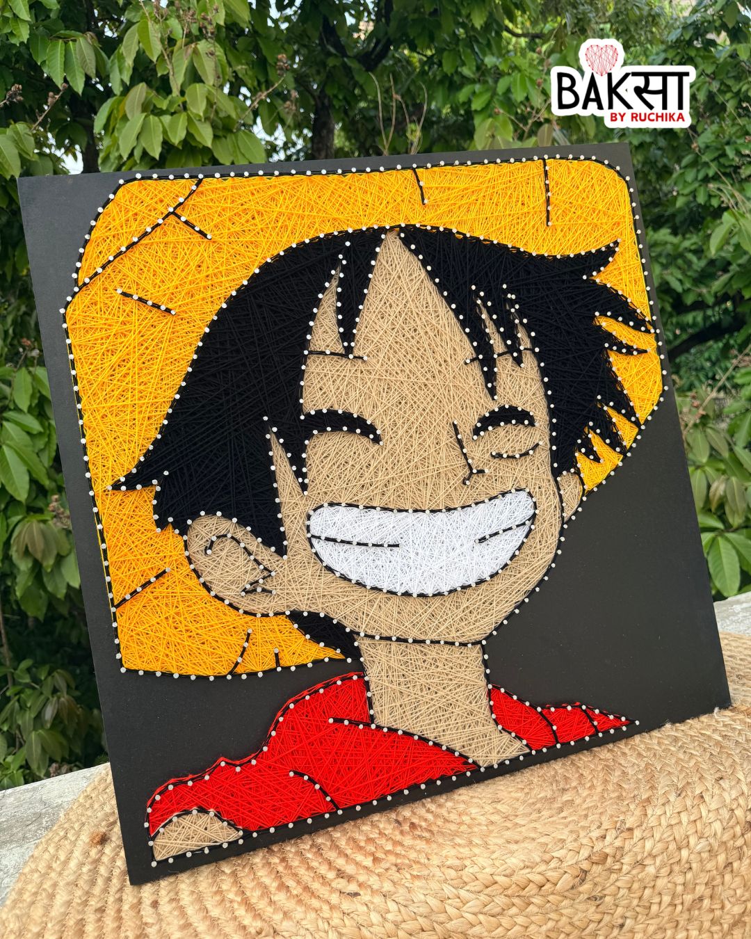 Luffy Anime String Art