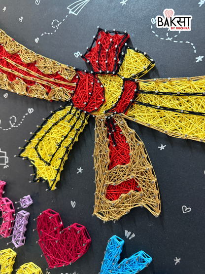 Gathbandhan Customised Wedding Name String Art