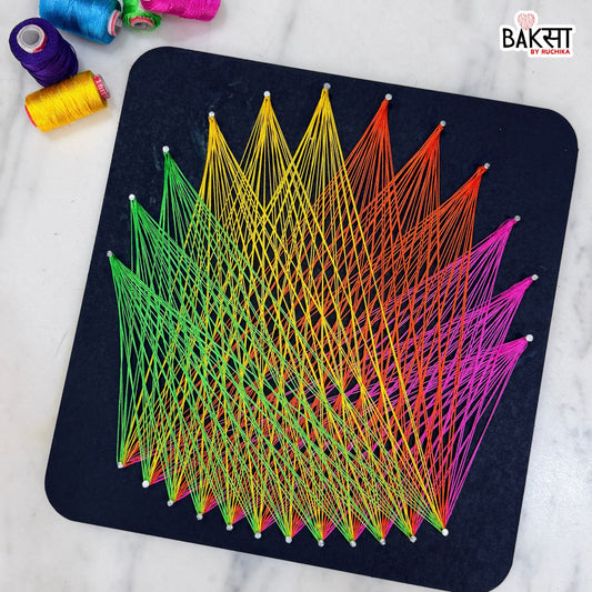 Colour Burst String Art