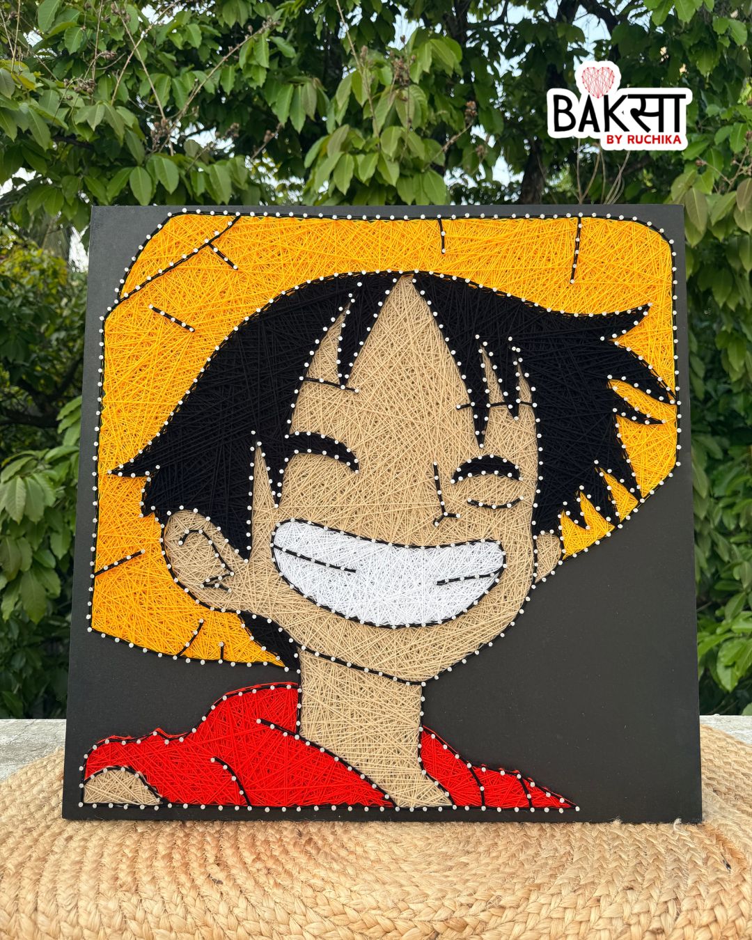 Luffy Anime String Art