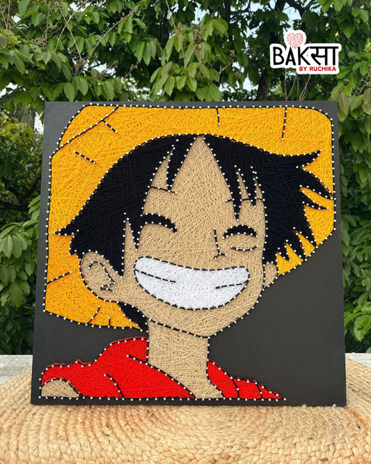 Luffy Anime String Art