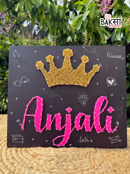 Princess Crown with Customised Name