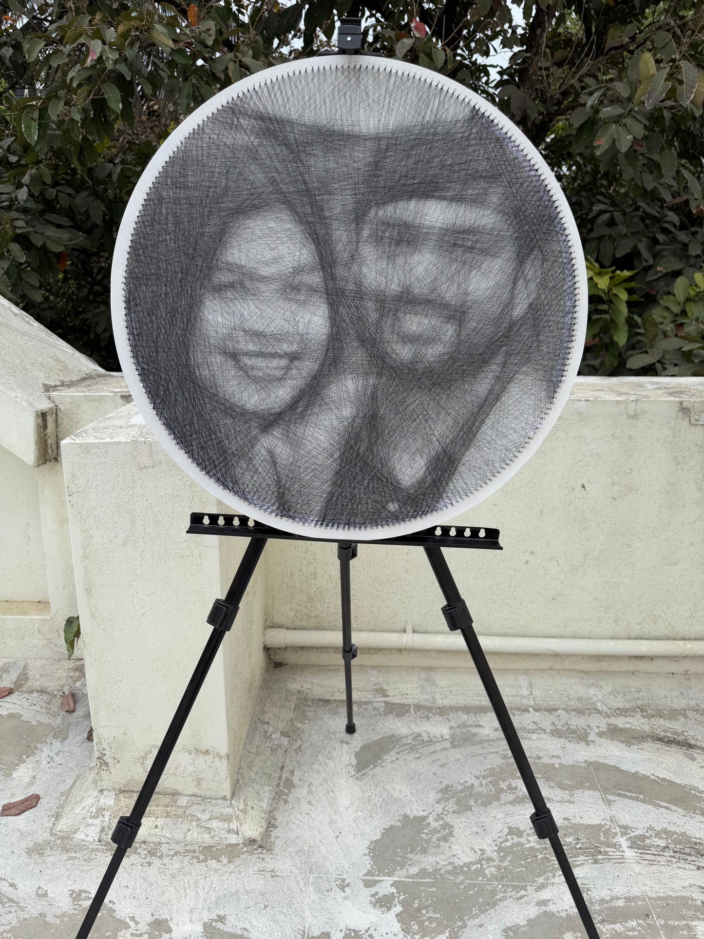 Face Portrait String Art