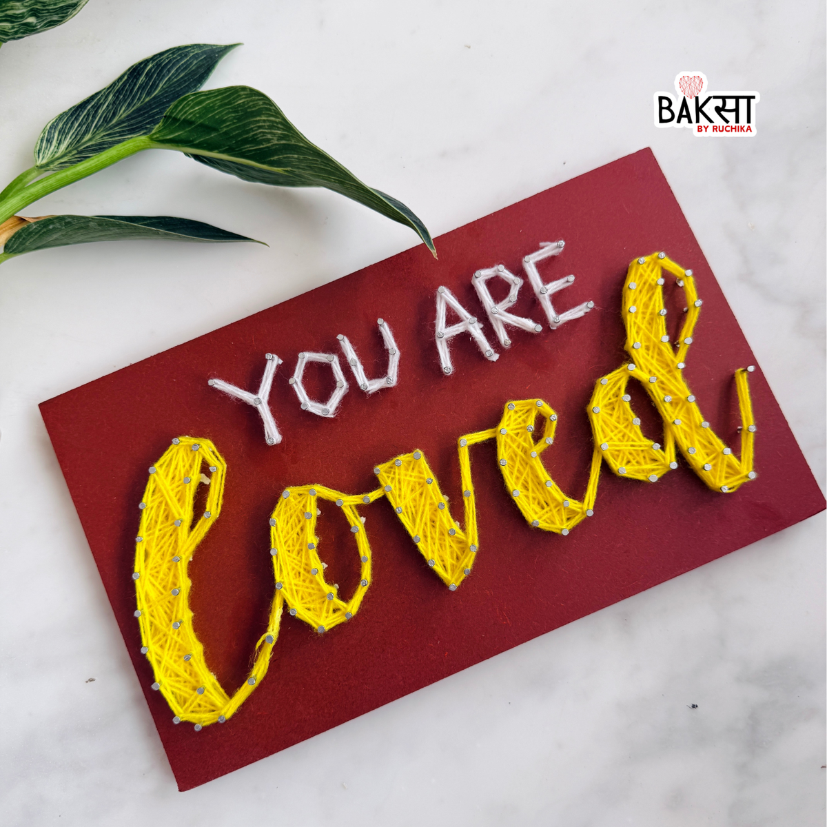 You Are Loved String Art
