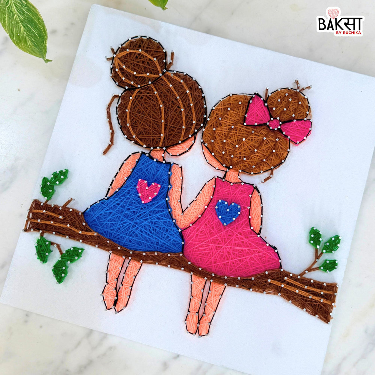 soulsisters, string art, besties string art
