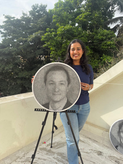 Face Portrait String Art