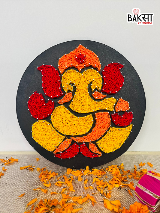 ganesha string art, festive vibes, diwali gifting options, home decor, wall art, house warming gift