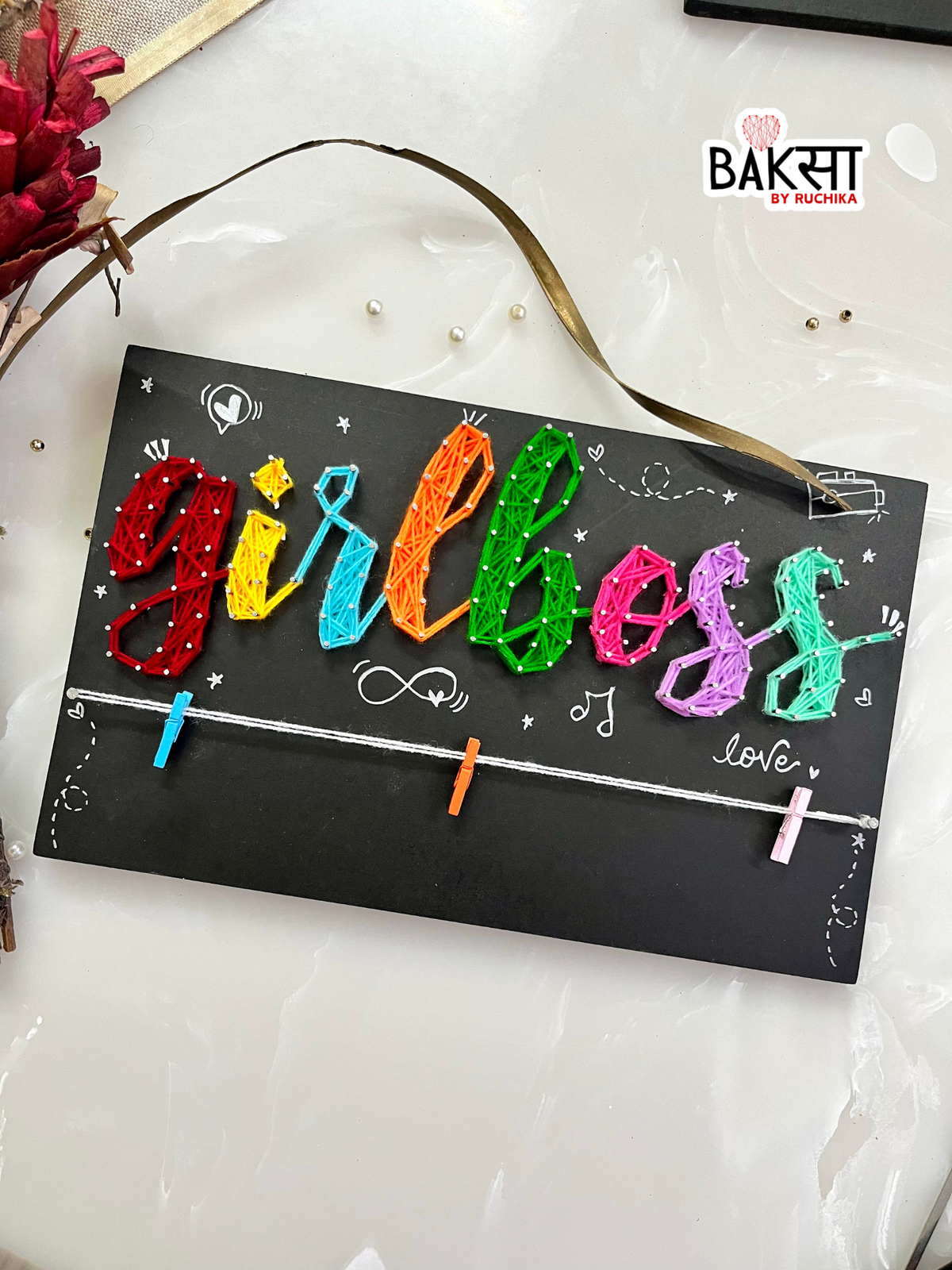 Girlboss String Art
