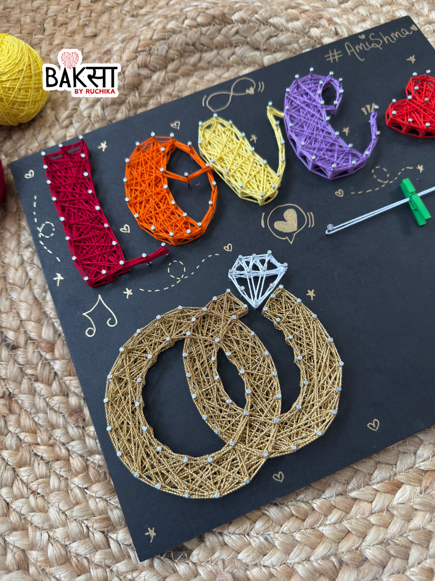 Engagement Special Love String Art