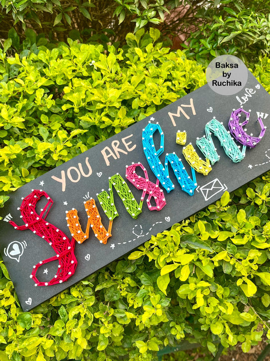 Sunshine String Art