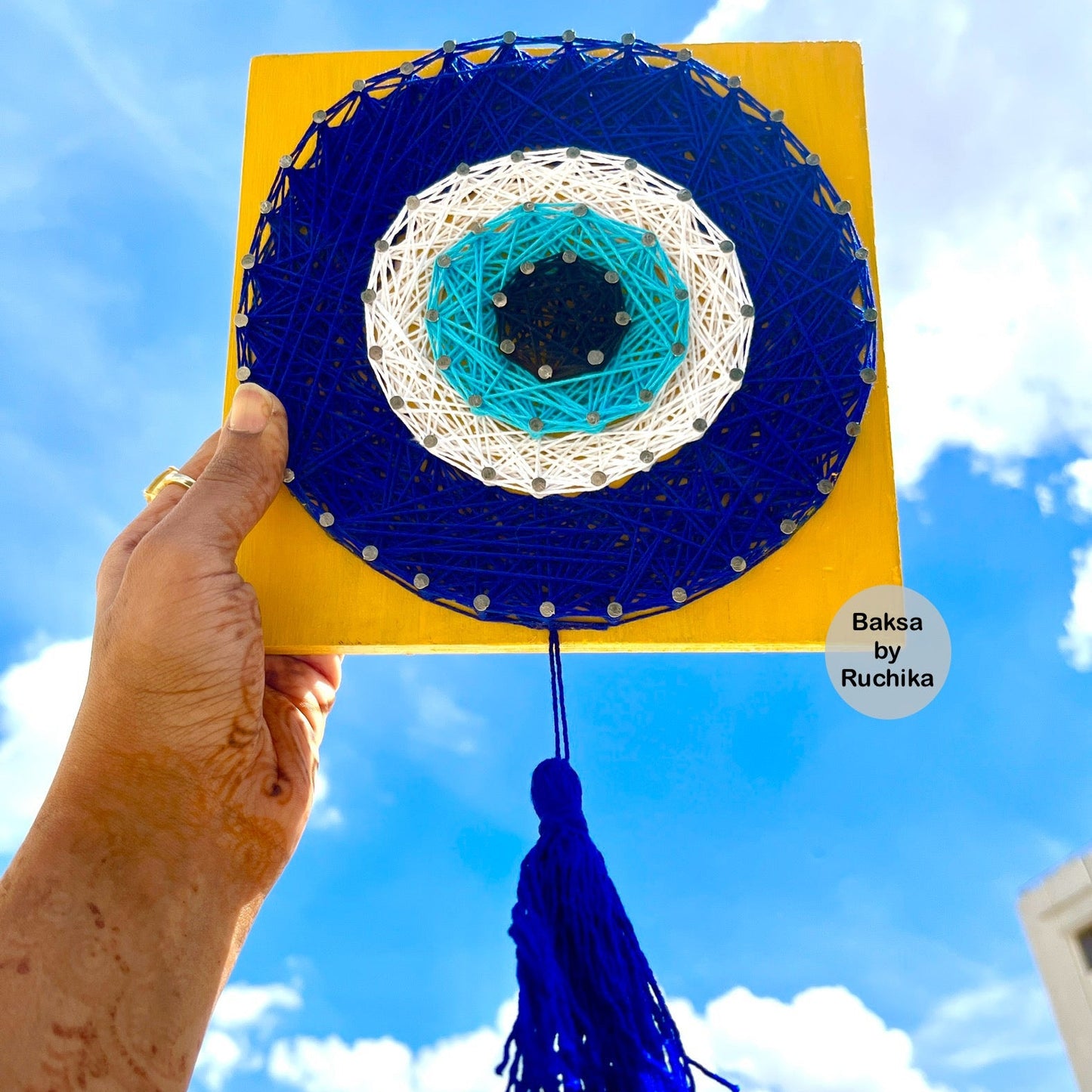 Evil Eye String Art – baksabyr