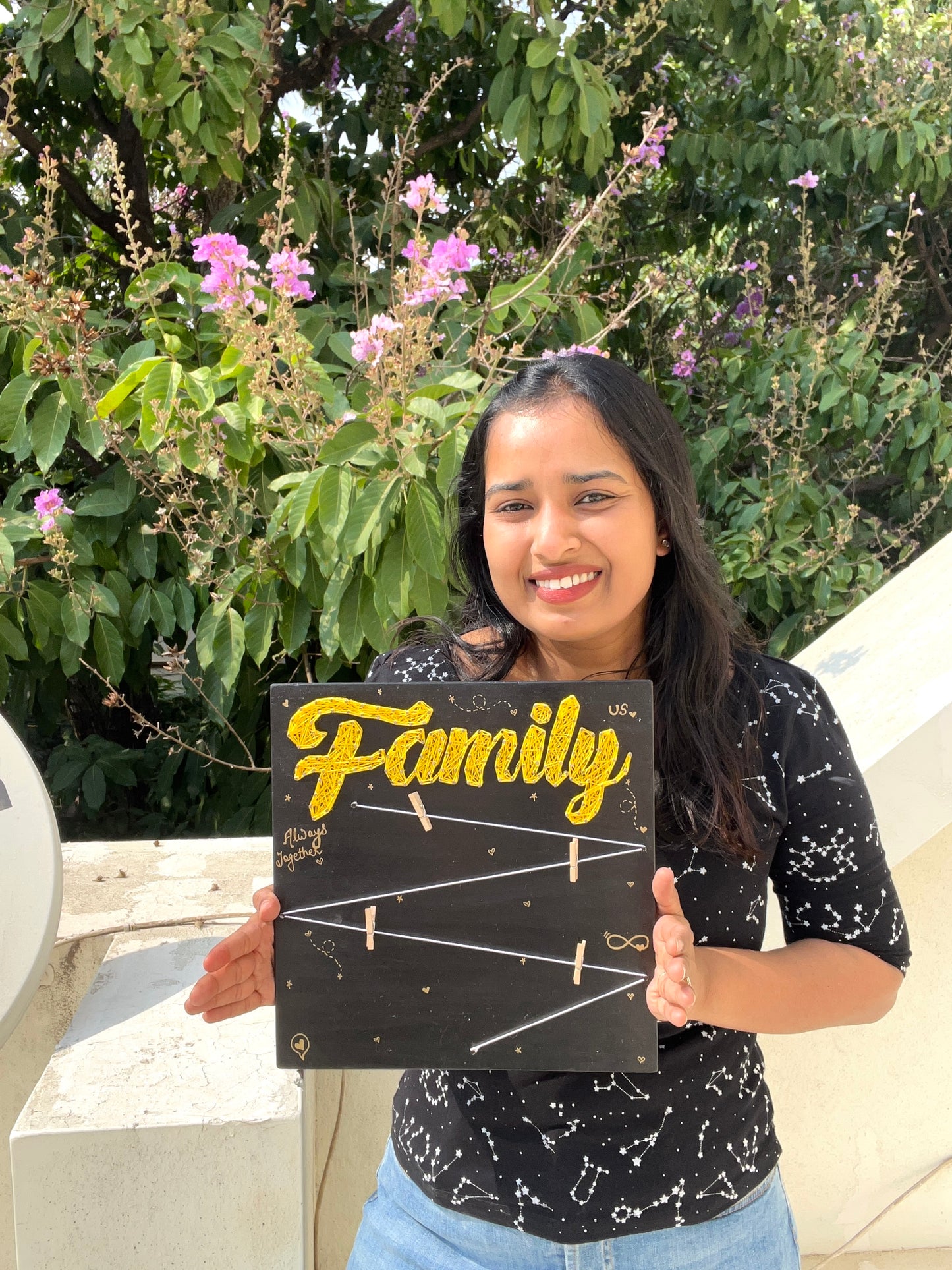 Family String Art