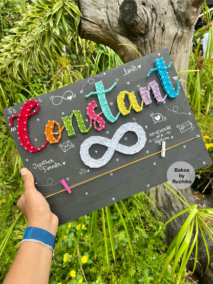 Constant Infinity String Art