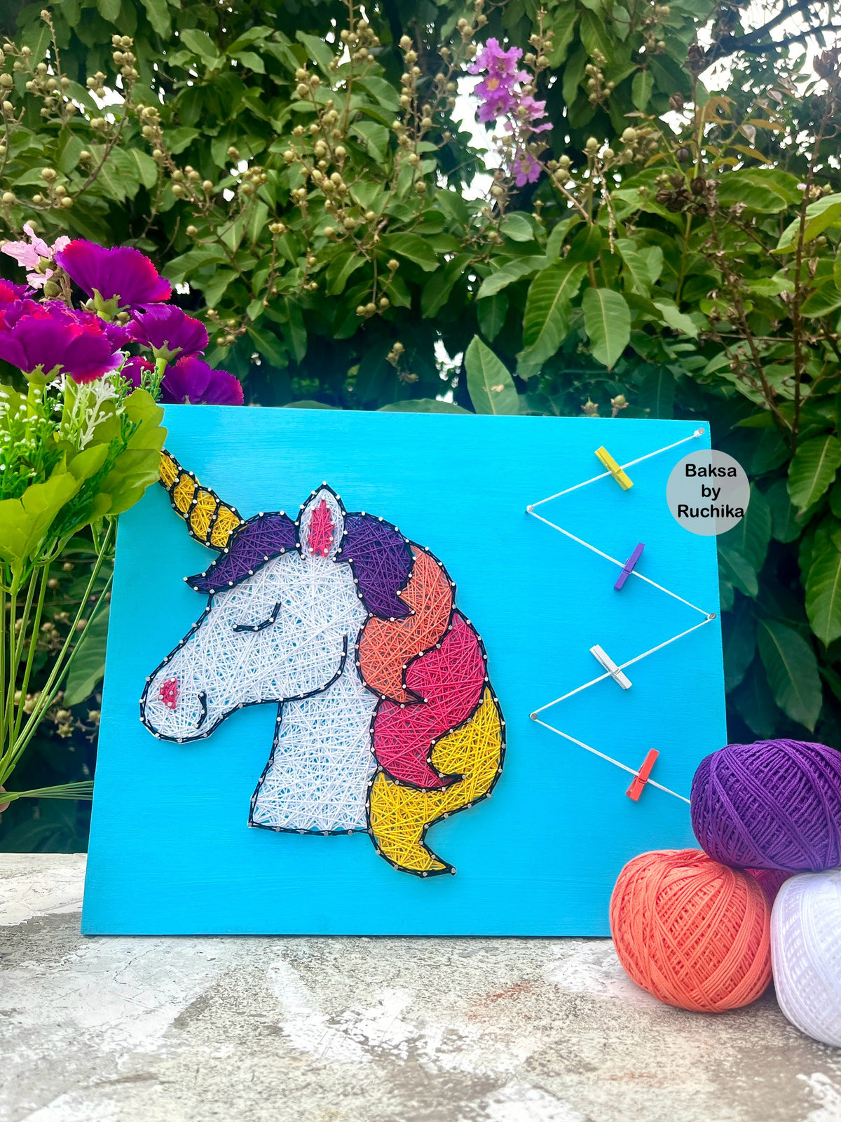 Unicorn String Art (Pic Space)