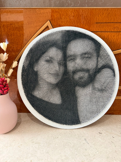 Face Portrait String Art