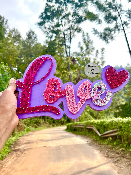 Shades of Love String Art