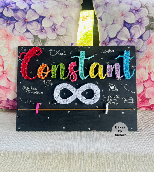 Constant Infinity String Art