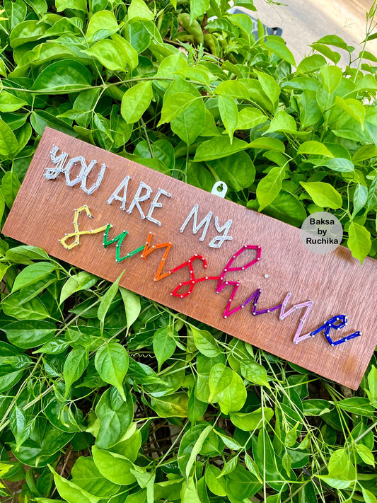 Love- Sunshine String Art