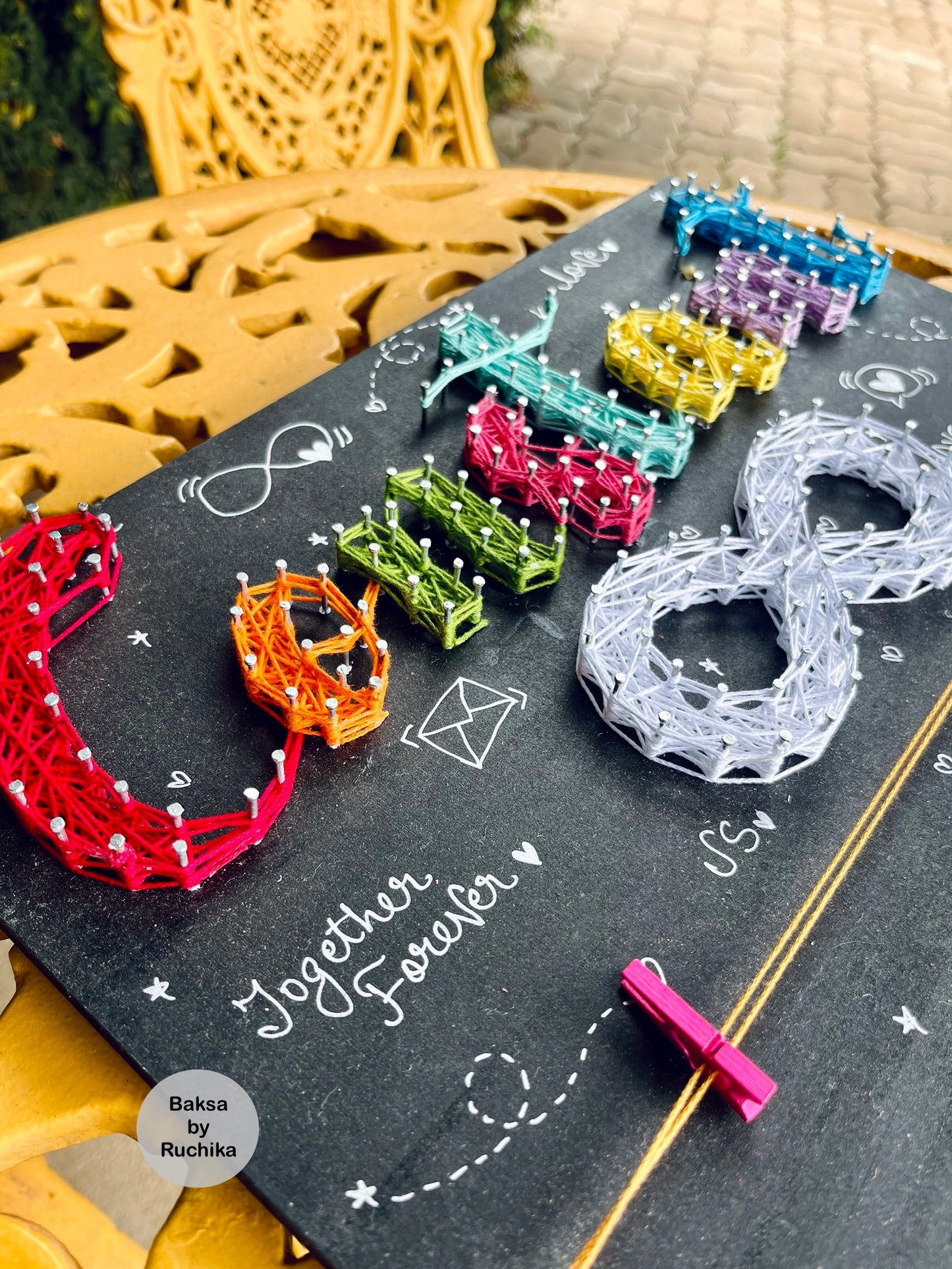 Constant Infinity String Art