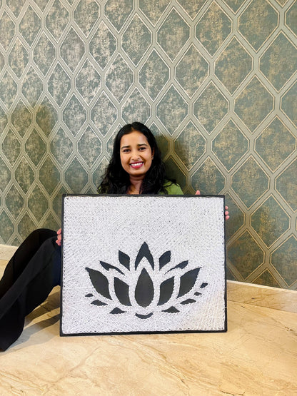 Lotus String Art