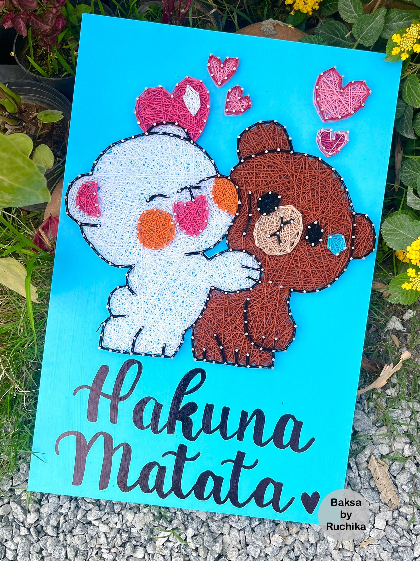 Hakuna Matata String Art