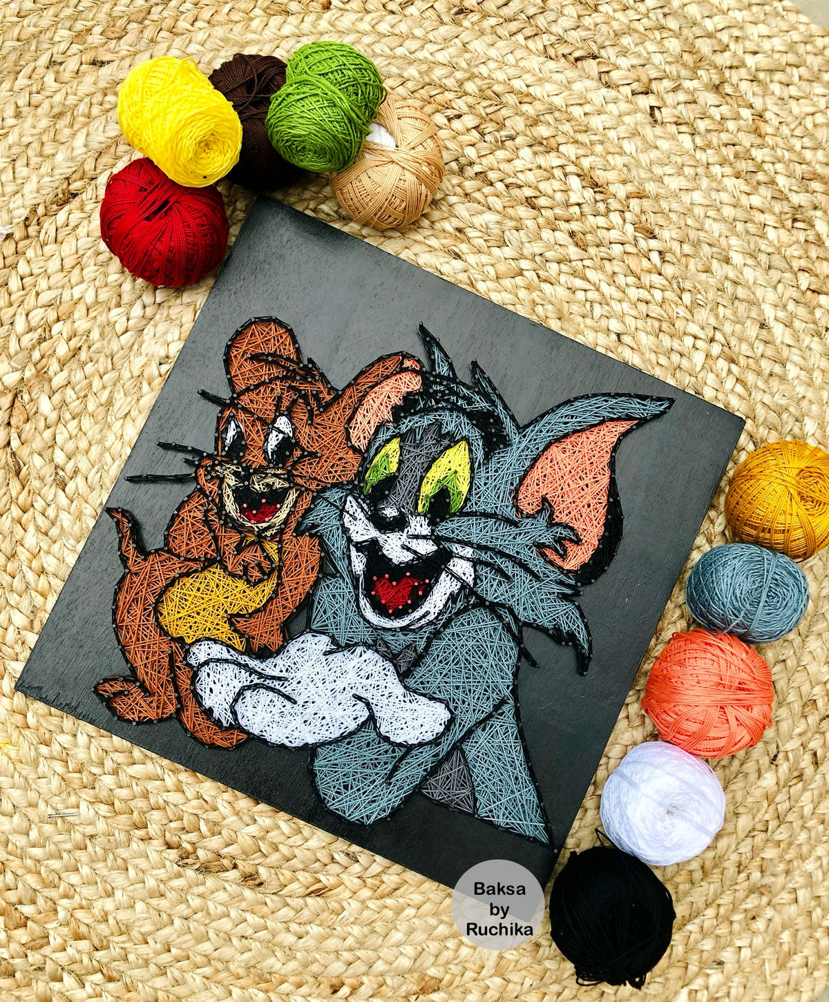 Tom & Jerry String Art