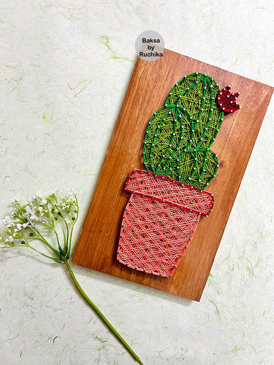 Cactus String Art