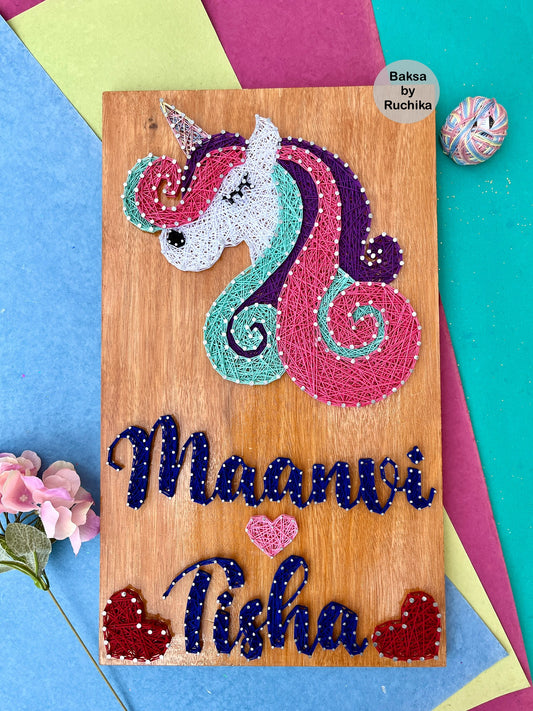 Unicorn with Customised Names